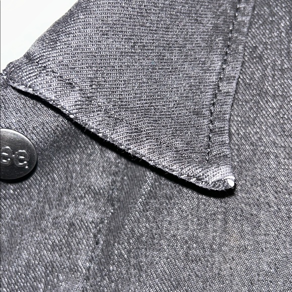 Lee Denim XL Button Down Black 4 Pocket Cotton Polyester Spandex Jean Jacket - Picture 8 of 16